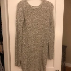 COPY - Black and white sweater dress